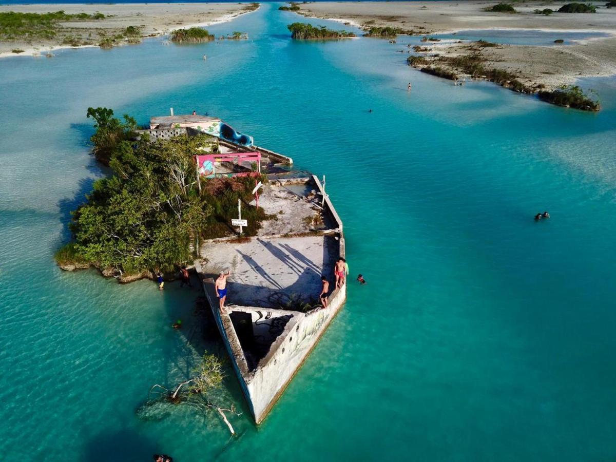 Casa Villa Real- Lagoon Acces And Stunning Views! Bacalar Buitenkant foto
