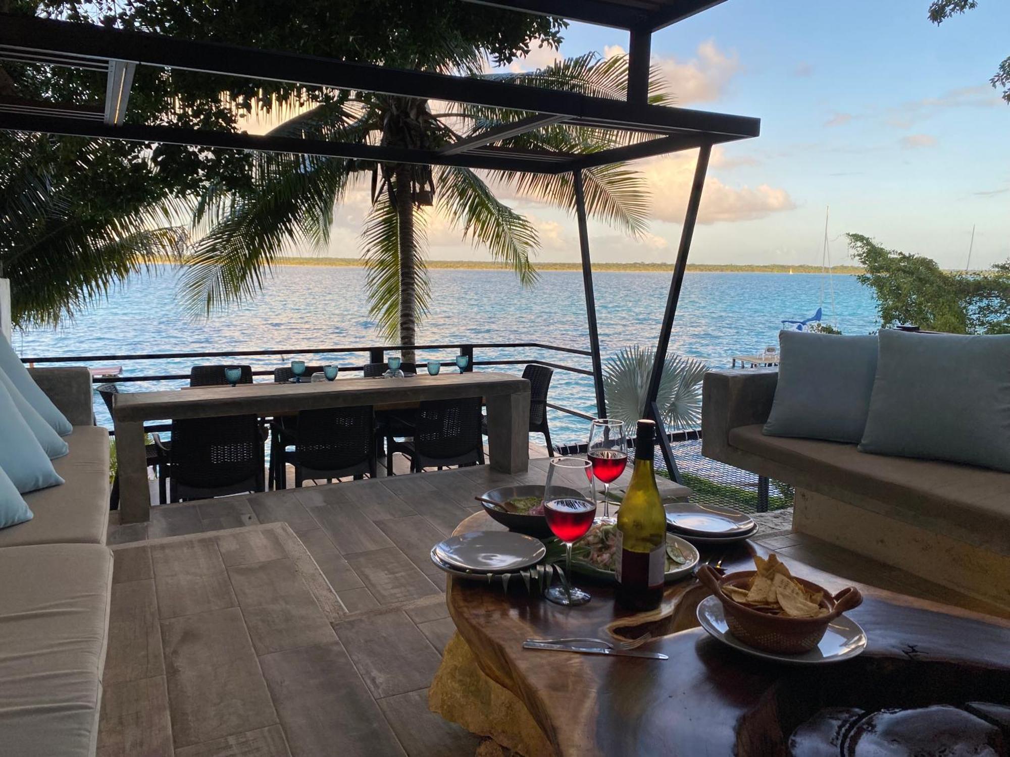 Casa Villa Real- Lagoon Acces And Stunning Views! Bacalar Buitenkant foto